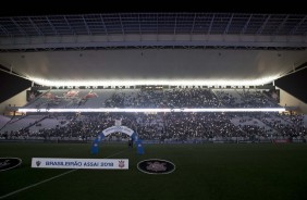 No aniversrio de 108 anos do clube, a Arena Corinthians recebeu bom pblico