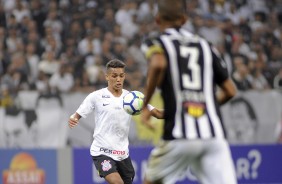 Pedrinho durante jogo contra o Atltico-MG, pelo Campeonato Brasileiro 2018