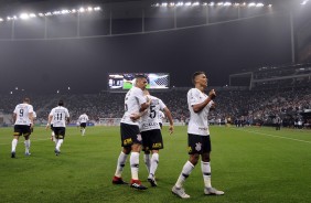 Pedrinho marcou o nico gol do Corinthians no jogo contra o Atltico-MG