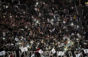 Torcedores corinthianos levaram bom público na Arena Corinthians para duelo contra o Atlético-MG