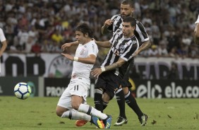 Ángel Romero durante jogada contra o Ceará, pelo Campeonato Brasileiro