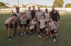 Corinthians treinou no CT do Fortaleza para o jogo contra o Cear, na prxima quarta-feira