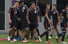 Elenco se reapresentou aps empate com o Atltico Mineiro, pelo Brasileiro