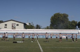 Osmar Loss comandou o treino no CT do Fortaleza