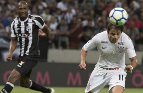 Romero durante jogo contra o Ceará, pelo Campeonato Brasileiro