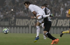 Romero durante jogo contra o Ceará; Timão perdeu por 2 a 1
