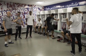 Vestirio do Castelo antes de Cear e Corinthians, pelo Campeonato Brasileiro