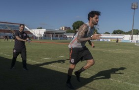 Vilson também viajou com a equipe e treinou no CT do Fortaleza