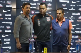 Jair Ventura é apresentado como novo técnico do Corinthians