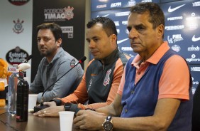 Jair Ventura é apresentado como novo técnico do Corinthians