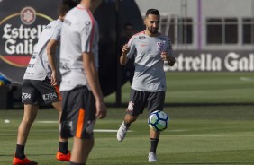 Clayson durante treino desta segunda