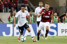 Jadson em partida contra o Flamengo, pela Copa do Brasil, no Maracan