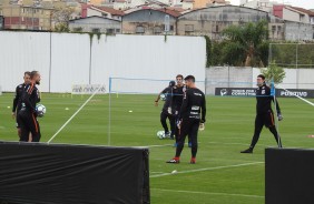 Corinthians se reapresentou nesta tera-feira no CT Joaquim Grava