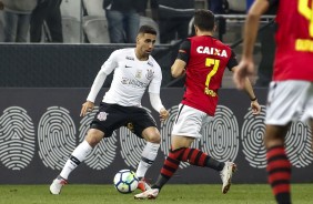 Gabriel durante o jogo contra a Sport, pelo Brasileiro