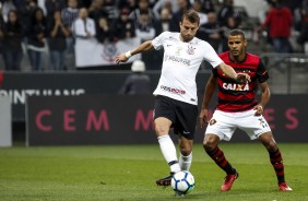 Henrique durante o jogo contra a Sport, pelo Brasileiro