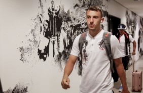 Jogadores do Corinthians chegam a Arena