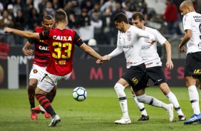 Lo Santos durante o jogo contra a Sport, pelo Brasileiro