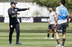 Jair Ventura comandou treinamento com a presena dos titulares no CT