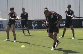 Corinthians treina nesta quarta-feira no CT Joaquim Grava