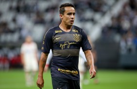 O meia Jadson durante jogo contra o Flamengo; Timão saiu derrotado