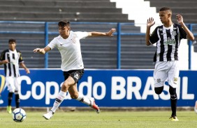 Gustavo Mantuan durante empate contra o Figueirense, pela Copa do Brasil Sub-17