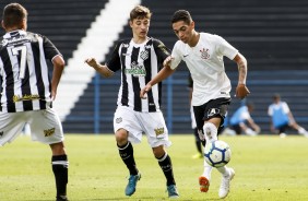 Hugo no jogo contra o Figueirense, pela Copa do Brasil Sub-17