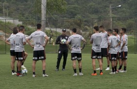 Jair Ventura comandou o ltimo treino antes do jogo de ida, contra o Cruzeiro