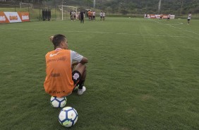 Timão treinou no CT do Coimbra, em Minas Gerais, em última preparação para duelar com o Cruzeiro