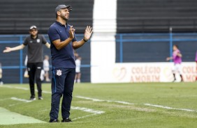 Treinador Marcos Soares, do Sub-17 comandou o empate em 1 a 1 contra o Figueirense