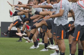 Atletas treinam para clssico contra o Santos, no sbado, pelo Brasileiro