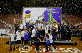 Invicto, Corinthians é campeão da Copa do Brasil de futsal
