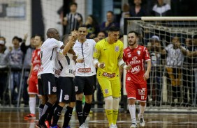 Teve gol de goleiro na final contra o Joiville, pela final da Copa do Brasil de futsal