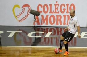 Wilde durante jogo contra o Joiville, pela final da Copa do Brasil de futsal