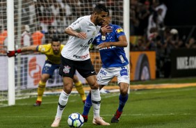 Centroavantes Jonathas durante final contra o Cruzeiro, pela Copa do Brasil