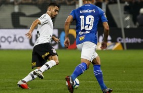 Volante Gabriel durante final contra o Cruzeiro, pela Copa do Brasil