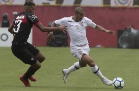 Emerson Sheik atuou no empate deste domingo contra o Vitria