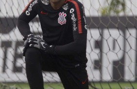 Jogadores em atividade no treino desta quarta-feira antes de enfrentar o Botafogo