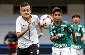 Corinthians enfrenta o Palmeiras pela categoria sub-11