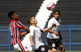 Corinthians enfrenta o So Paulo pelo campeonato paulista sub-15