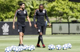 Corinthians faz seu último treino antes de enfrentar o São Paulo na Arena