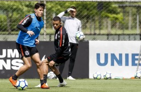 Corinthians faz seu último treino antes de enfrentar o São Paulo na Arena