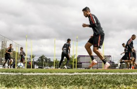 Corinthians faz seu último treino antes de enfrentar o São Paulo na Arena