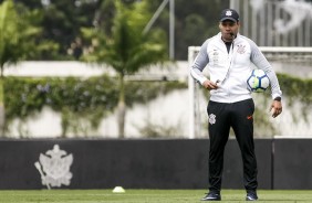 Corinthians faz seu último treino antes de enfrentar o São Paulo na Arena