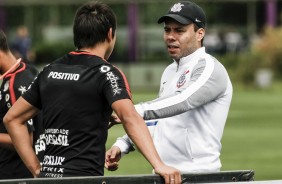 Corinthians faz seu último treino antes de enfrentar o São Paulo na Arena