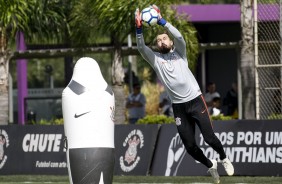 Corinthians faz seu último treino antes de enfrentar o São Paulo na Arena