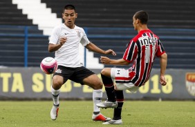 Equipe do Corinthians sub-20 enfrenta o So Paulo pelo campeonato paulista