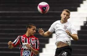 Equipe do Corinthians sub-20 enfrenta o São Paulo pelo campeonato paulista