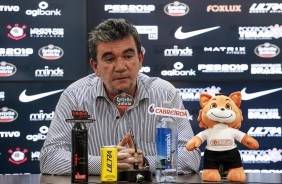 Presidente do Corinthians concede entrevista