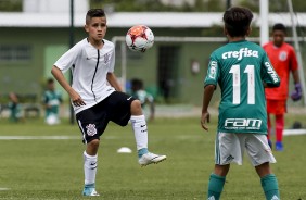 Corinthians e Palmeiras jogaram na categoria sub-11