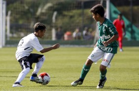 Corinthians e Palmeiras jogaram na categoria sub-11